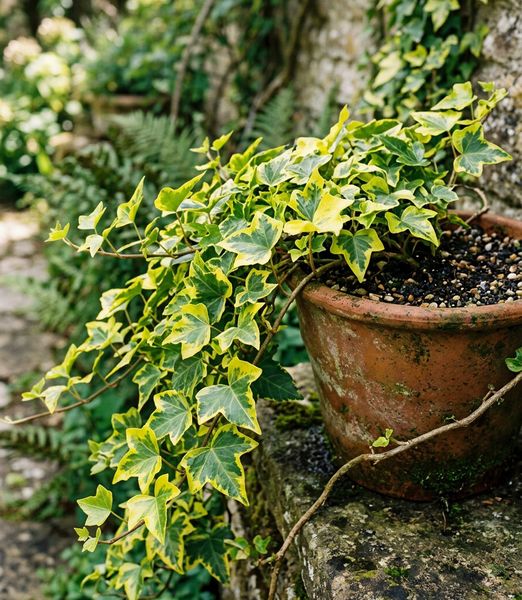 Hedera helix ‘Golden Ingot’ – zlatolistý brečtan